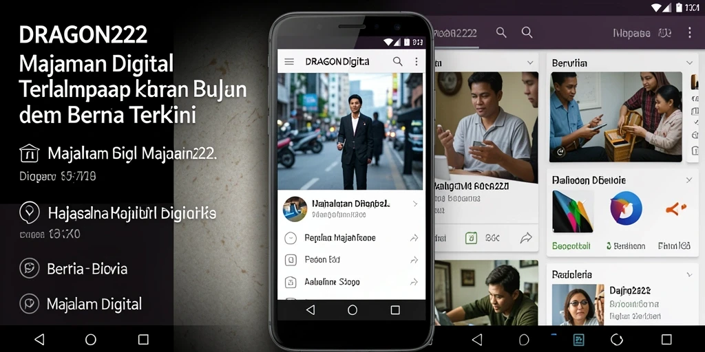 Tampilan antarmuka DRAGON222 yang menarik dan intuitif untuk akses berita.