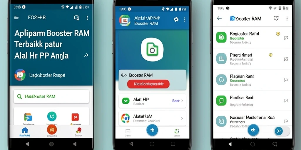 Screenshot antarmuka FO8 yang menampilkan fungsi optimalisasi RAM.